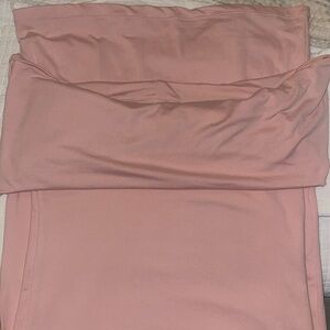 Bumpsuit - The Bianca Maternity Dress - Dusty Pink